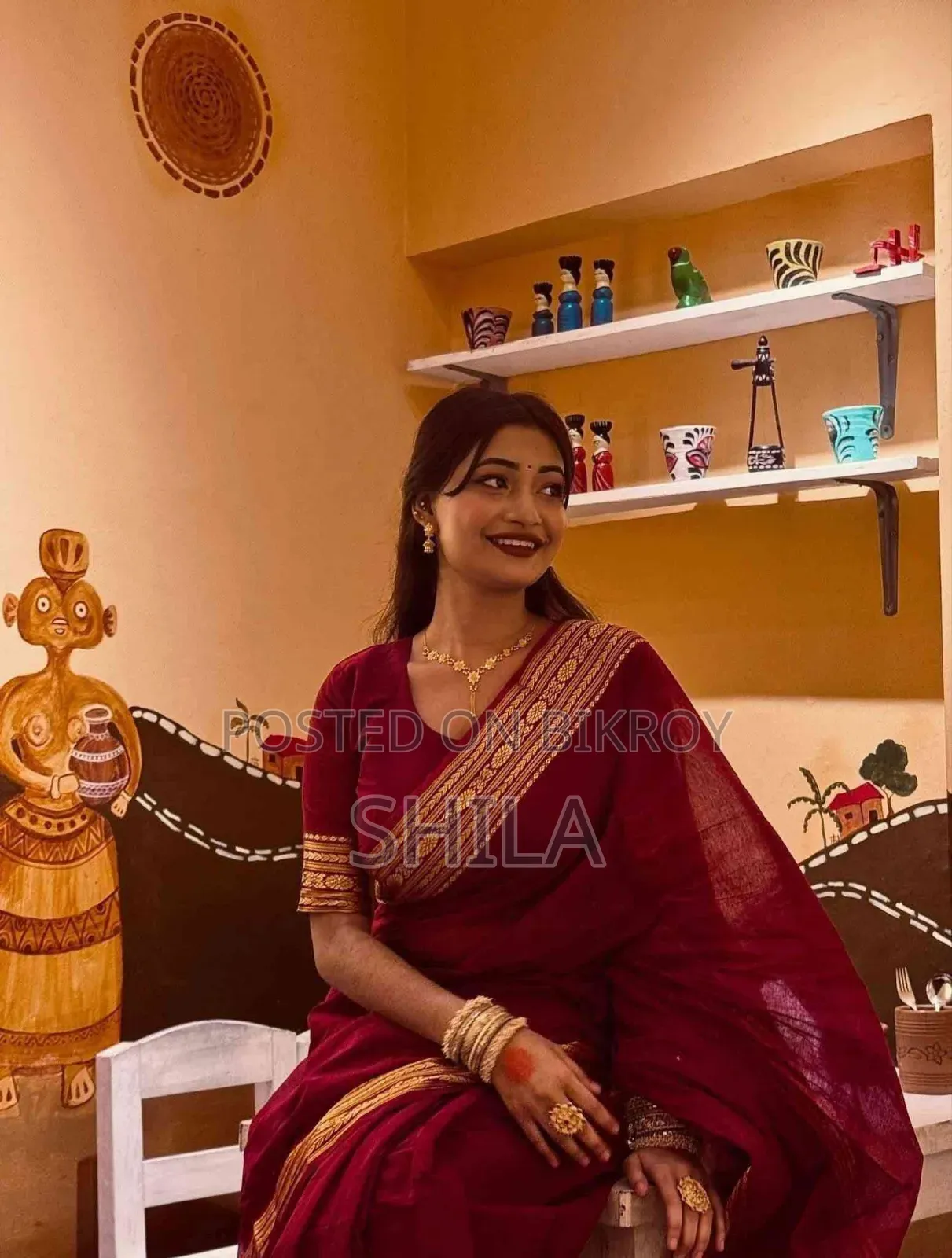 নকশি পাইর শাড়ি 
ব্লাউজ পিচ সহ 
শাড়ী ১৩ হাত