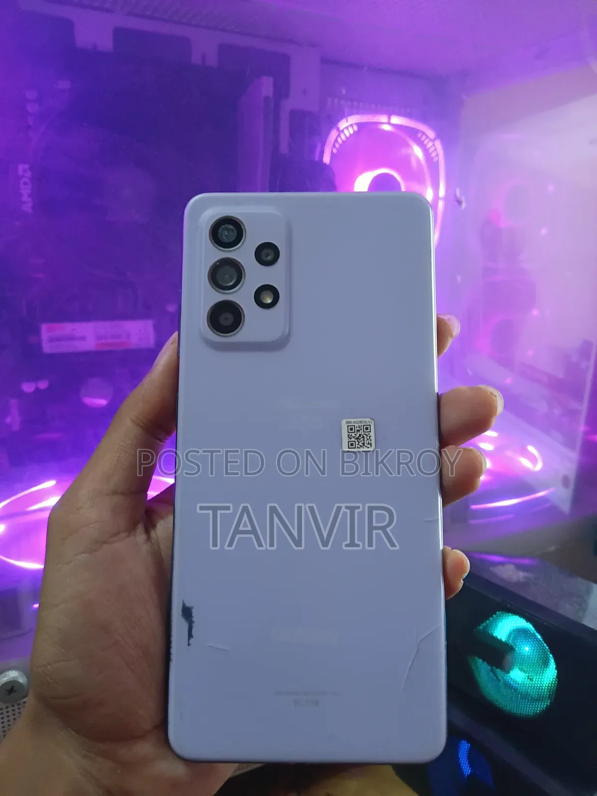 স্যামসাং গ্যালাক্সি এ৫২ ১২৮ জিবি হোয়াইট