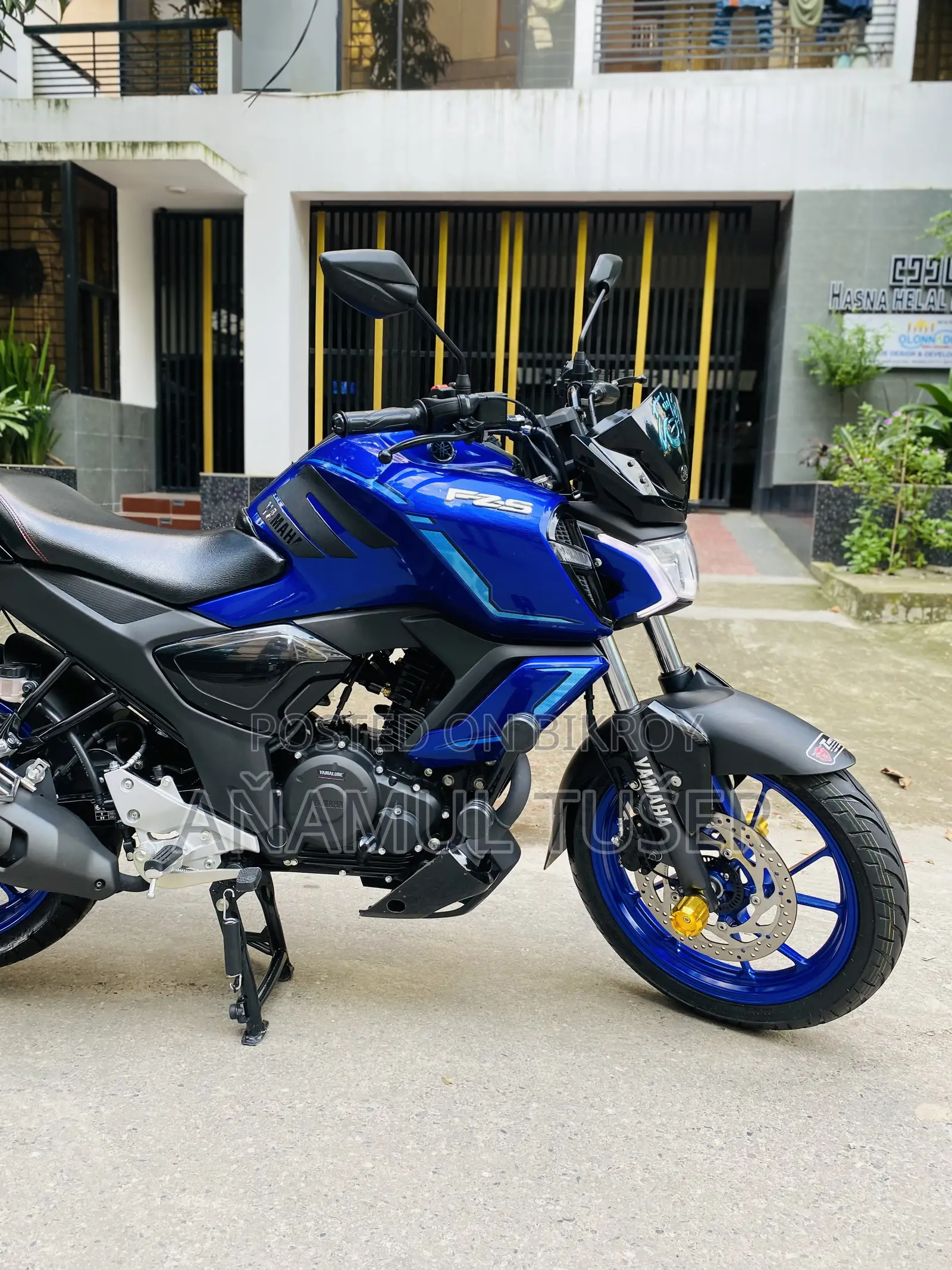 Yamaha FZS V4 2026 Blue