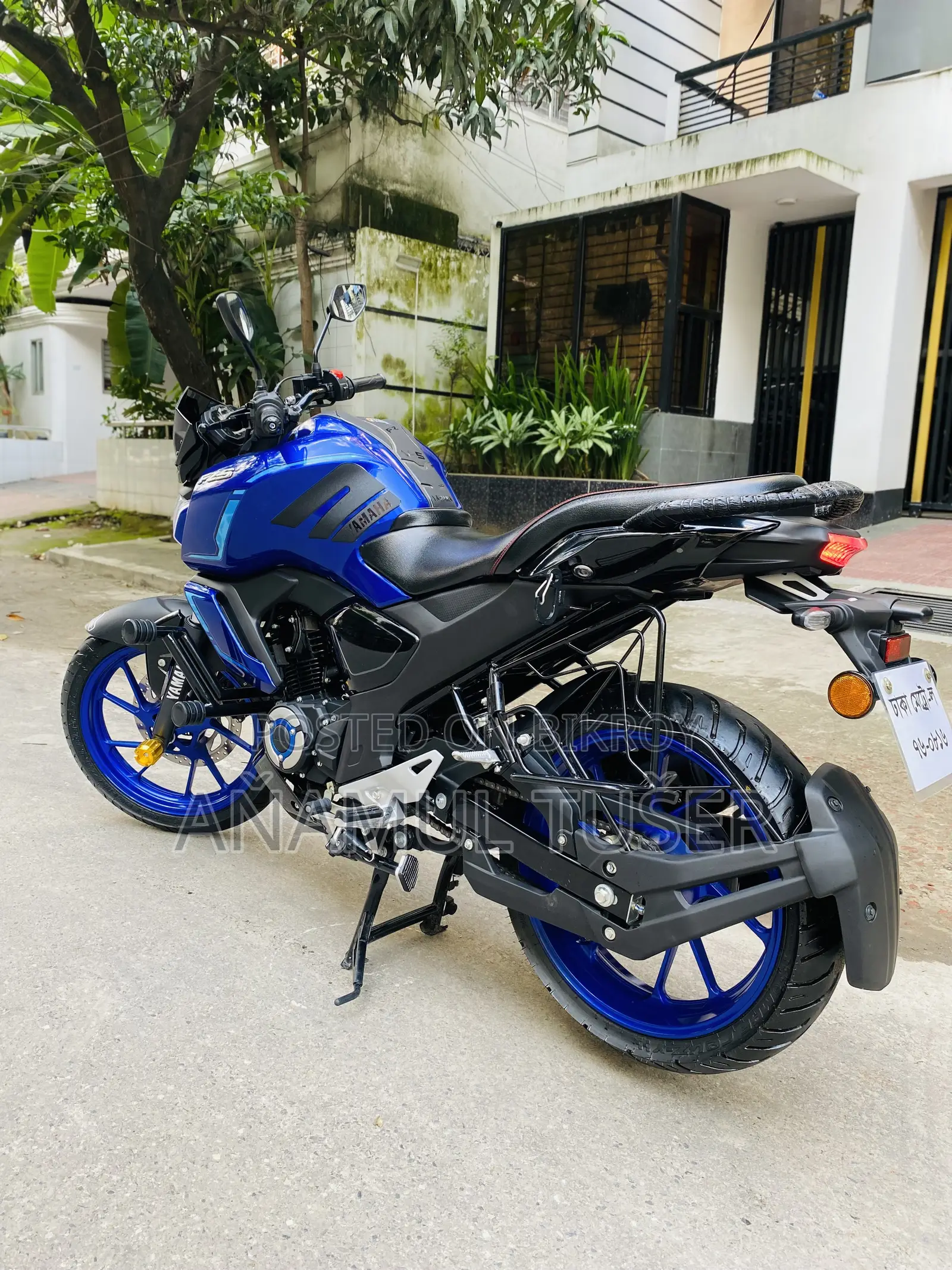 Yamaha FZS V4 2026 Blue