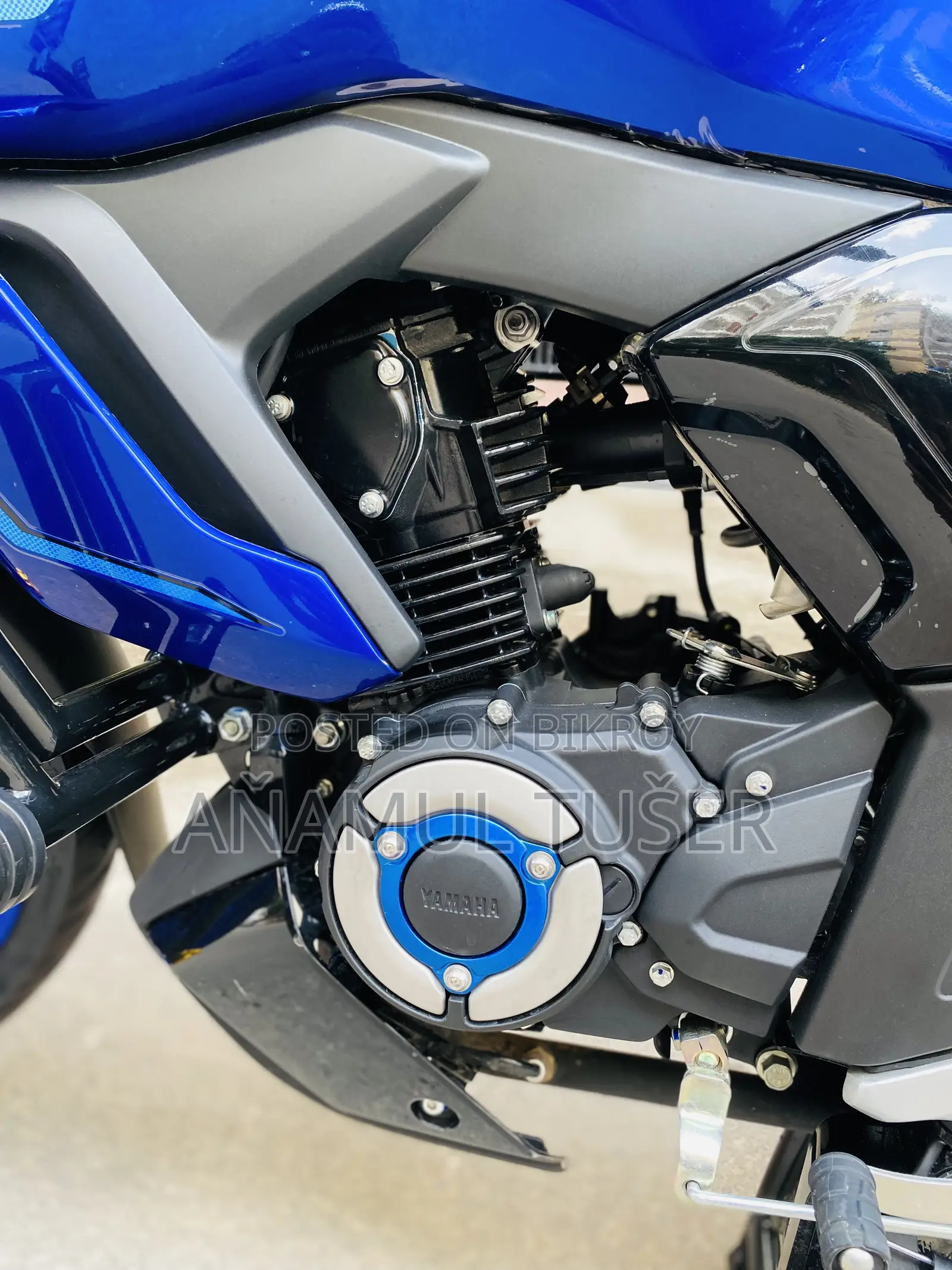 Yamaha FZS V4 2026 Blue
