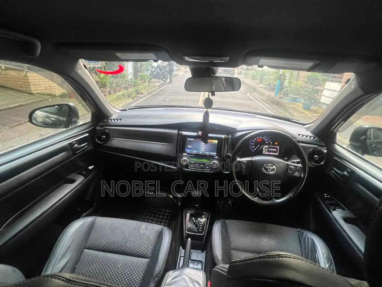 Toyota Corolla Fielder 2017 Black