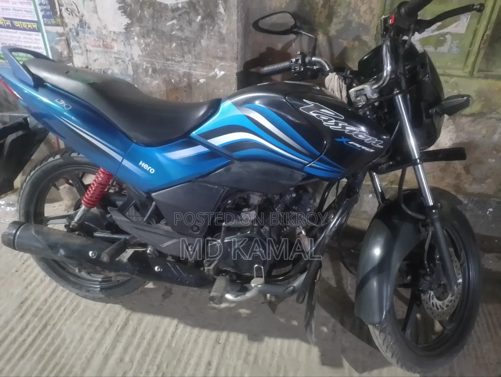 Hero Passion Xpro i3S 2019 Blue
