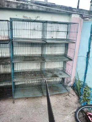8-compartment pigeon cage for sale.