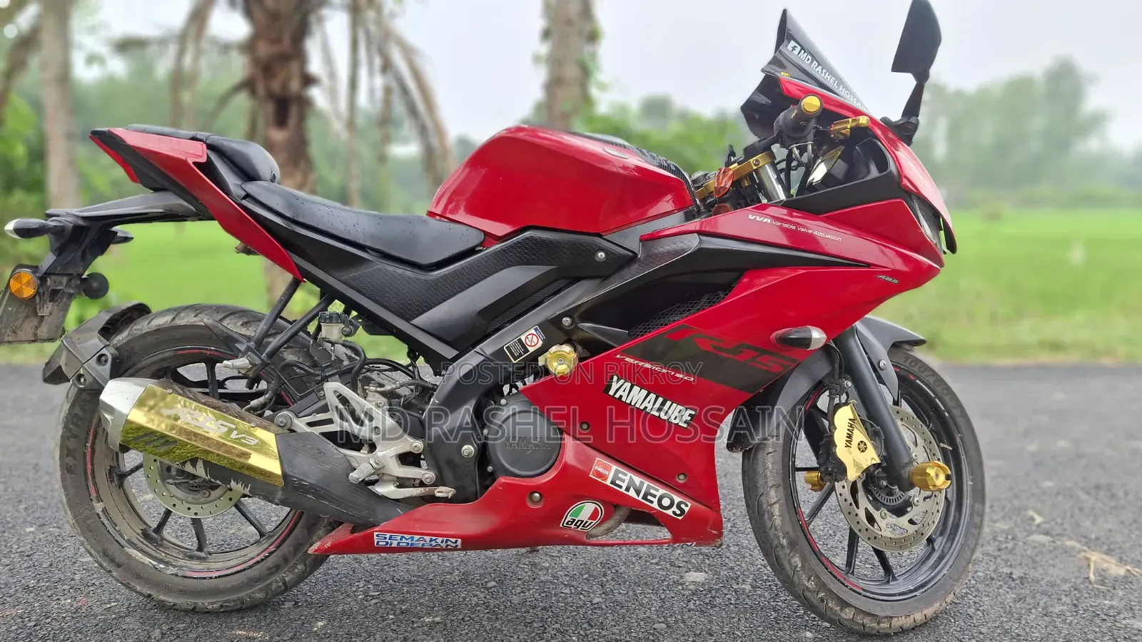 Yamaha R15 V3 2021 Red