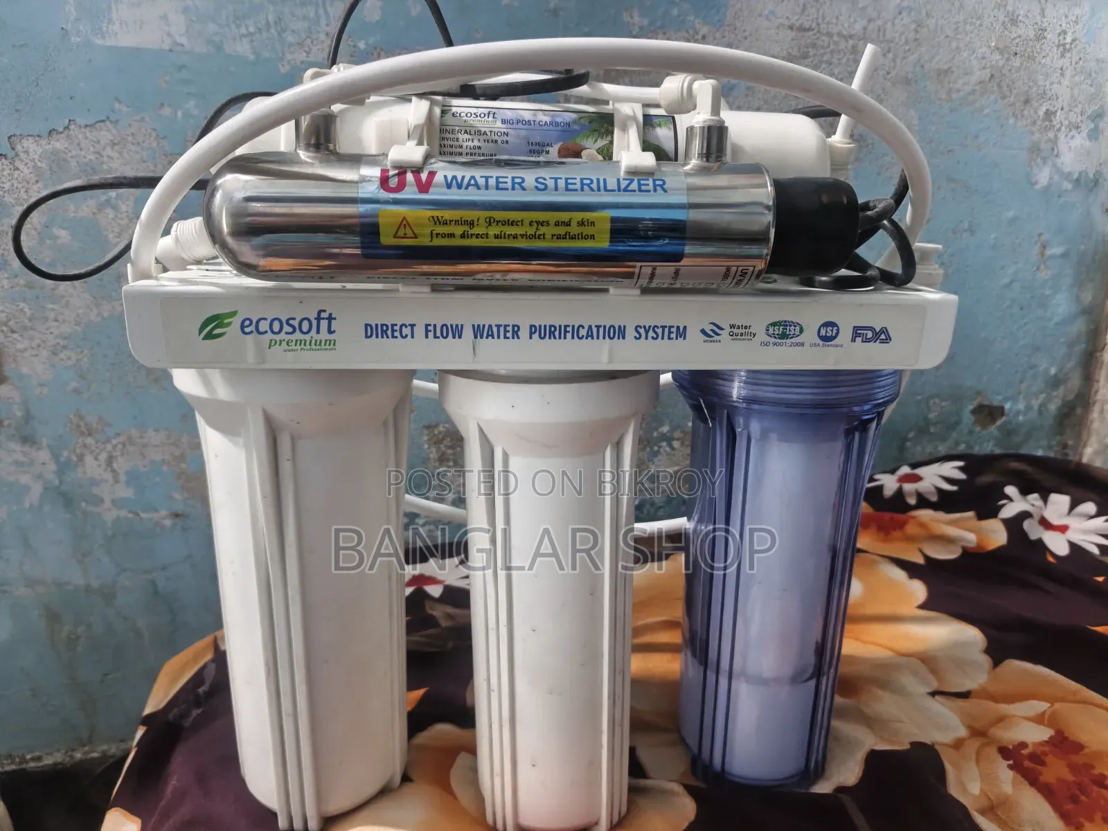 Ecosoft RO Water Purifier – Like New