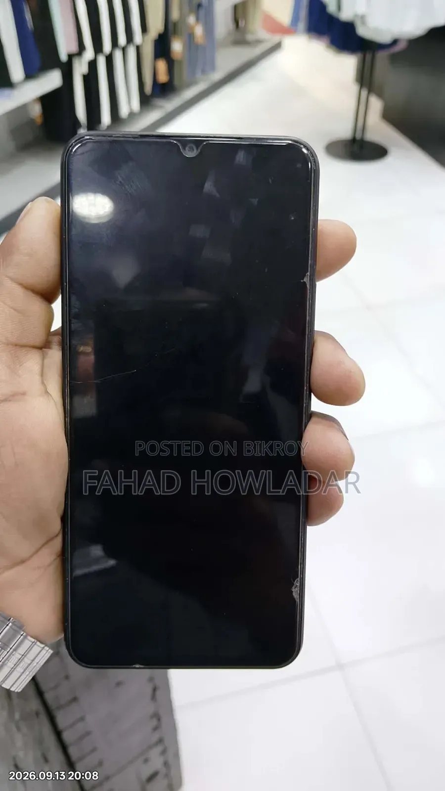 ভিভো ওয়াই১৮ ১২৮ জিবি ব্ল্যাক