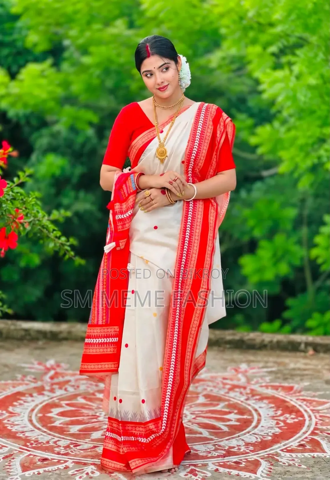 Indian Inspired Assam Silk Saree
