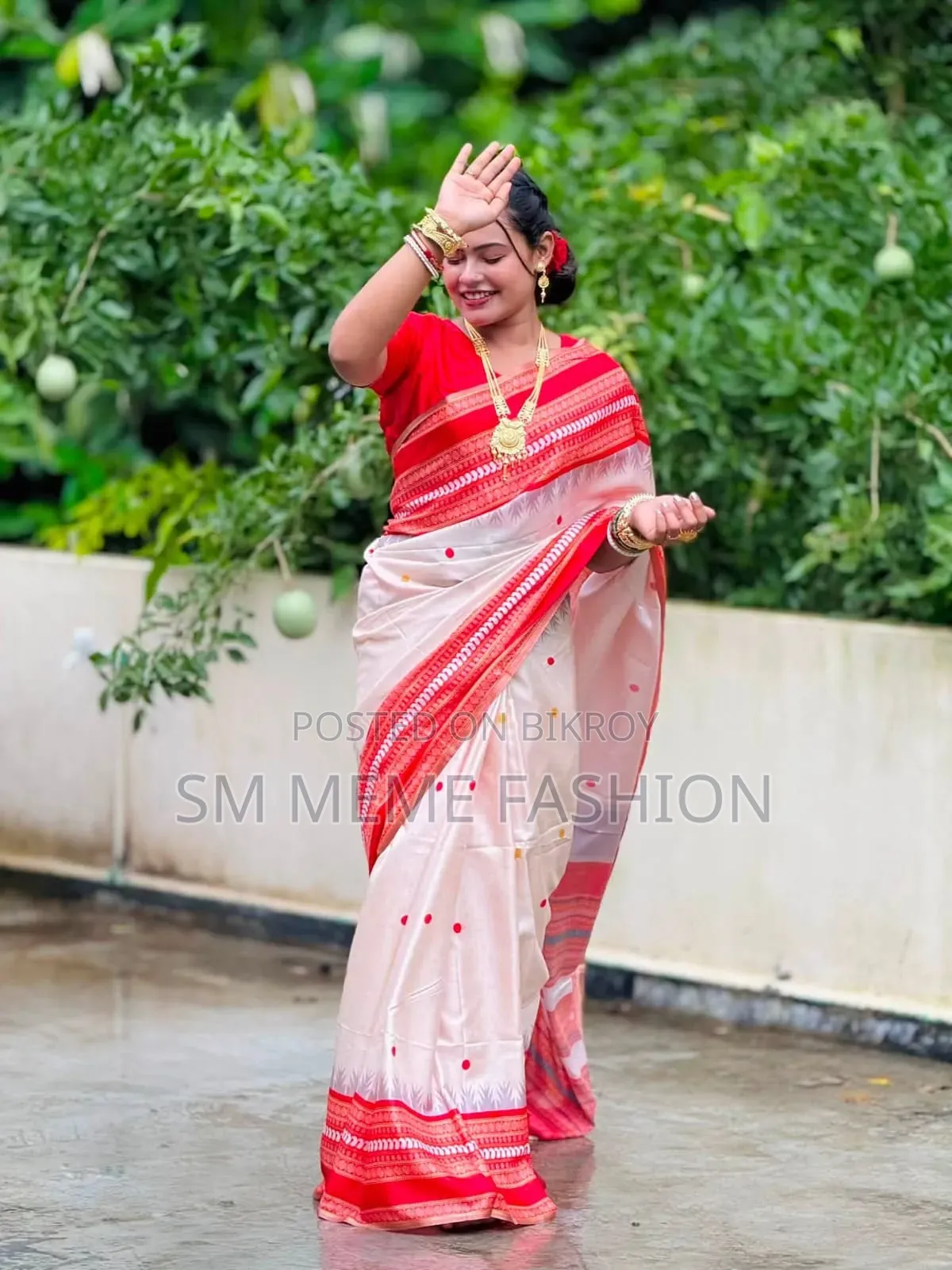 Indian Inspired Assam Silk Saree