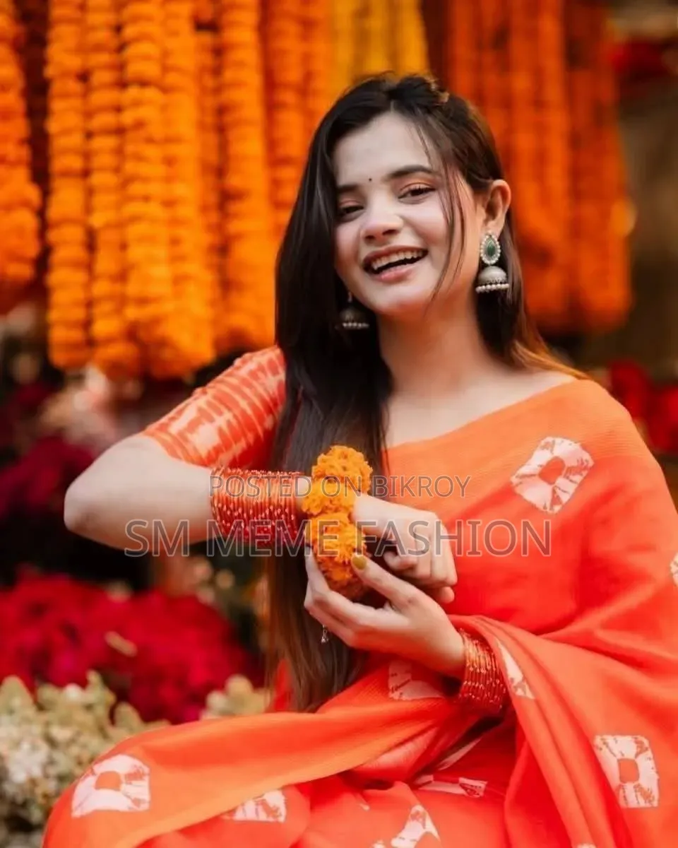 Chanderi Silk Saree With Blouse Piece