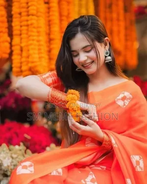 Chanderi Silk Saree With Blouse Piece