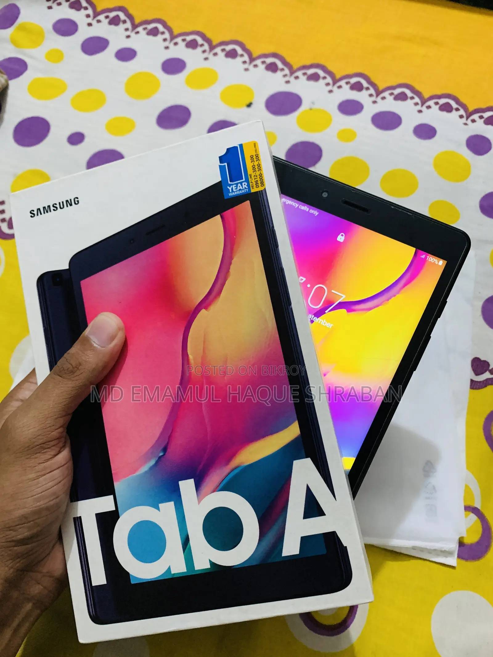 Samsung Galaxy Tab A 8.0 (2019) 32 GB Black