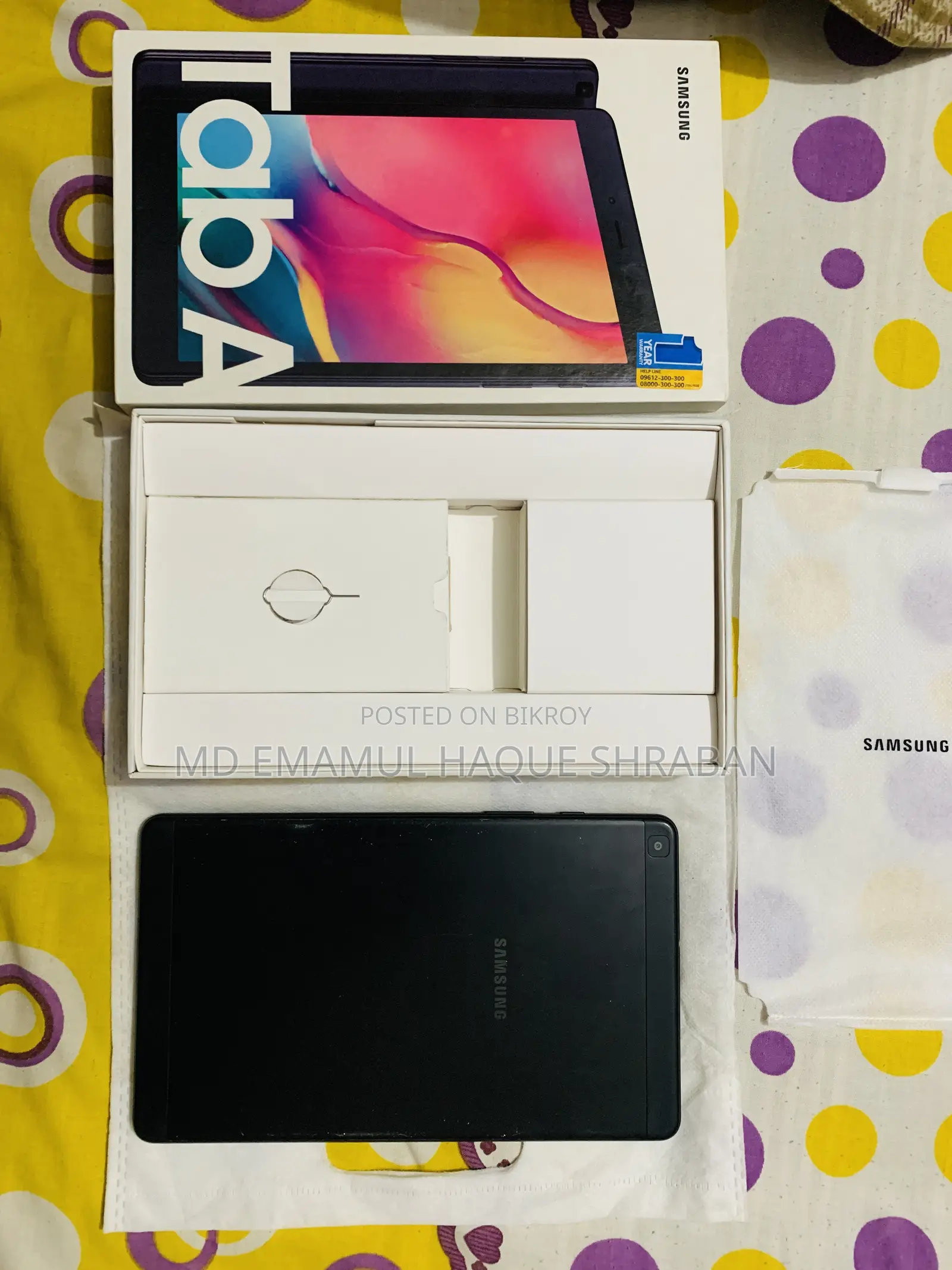 Samsung Galaxy Tab A 8.0 (2019) 32 GB Black
