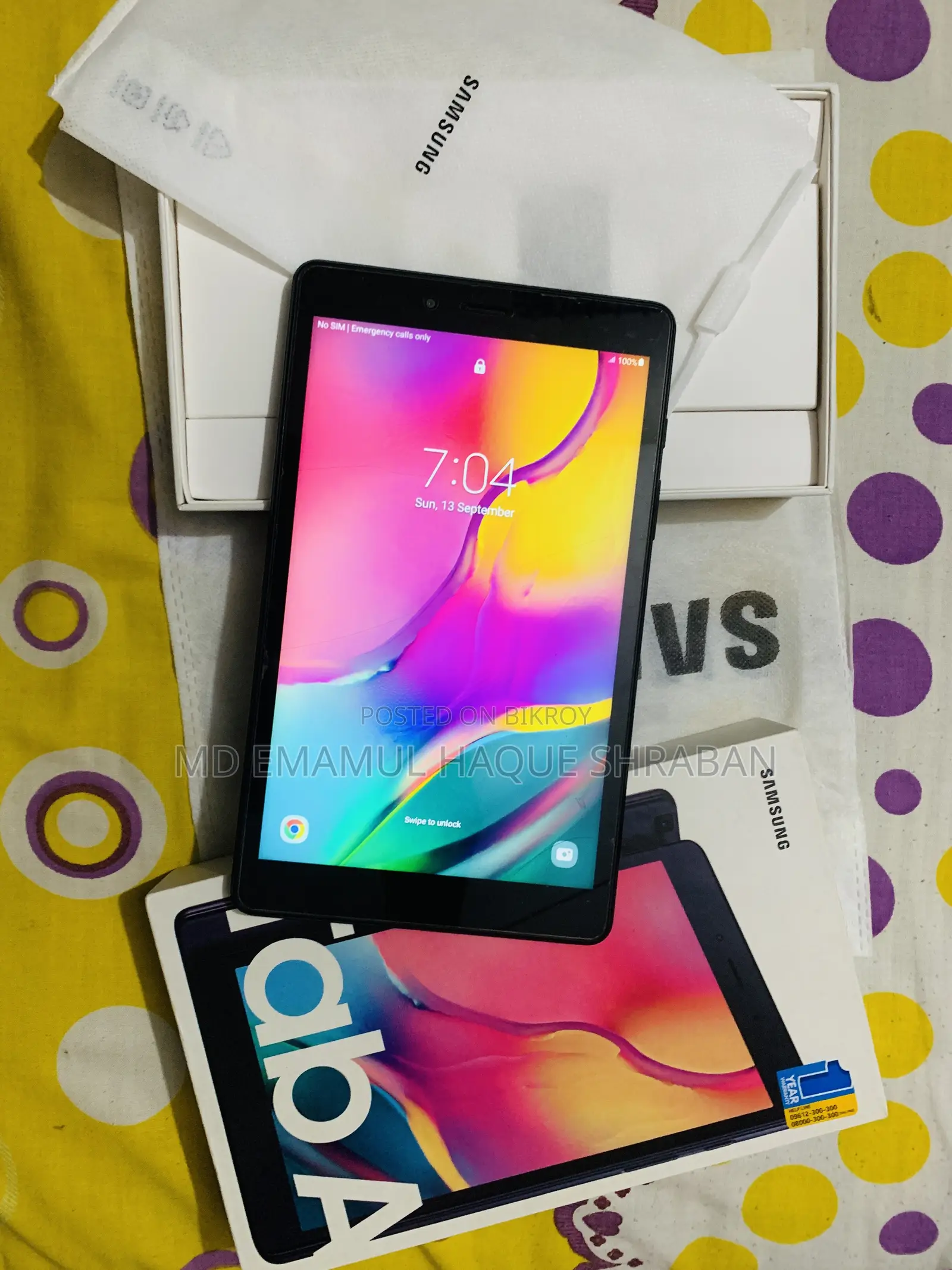 Samsung Galaxy Tab A 8.0 (2019) 32 GB Black