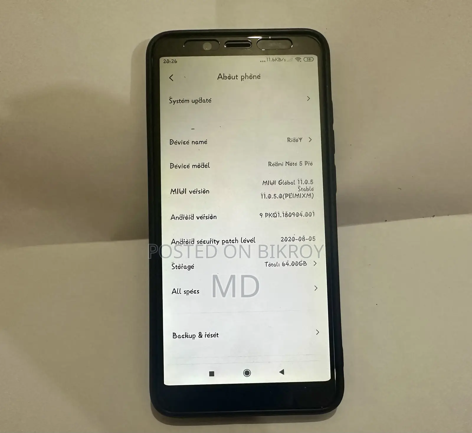 Xiaomi Redmi Note 5 Pro 64 GB Red