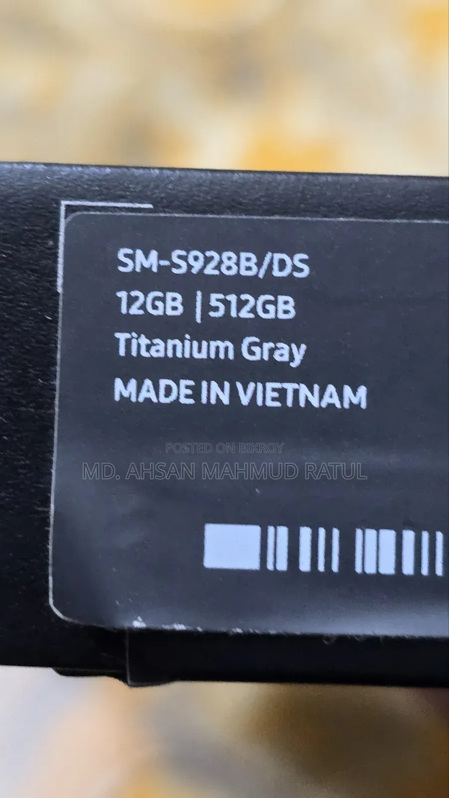 Samsung Galaxy S24 Ultra 512 GB Gray