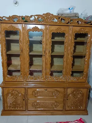 Teak Wood Wall Cabinet