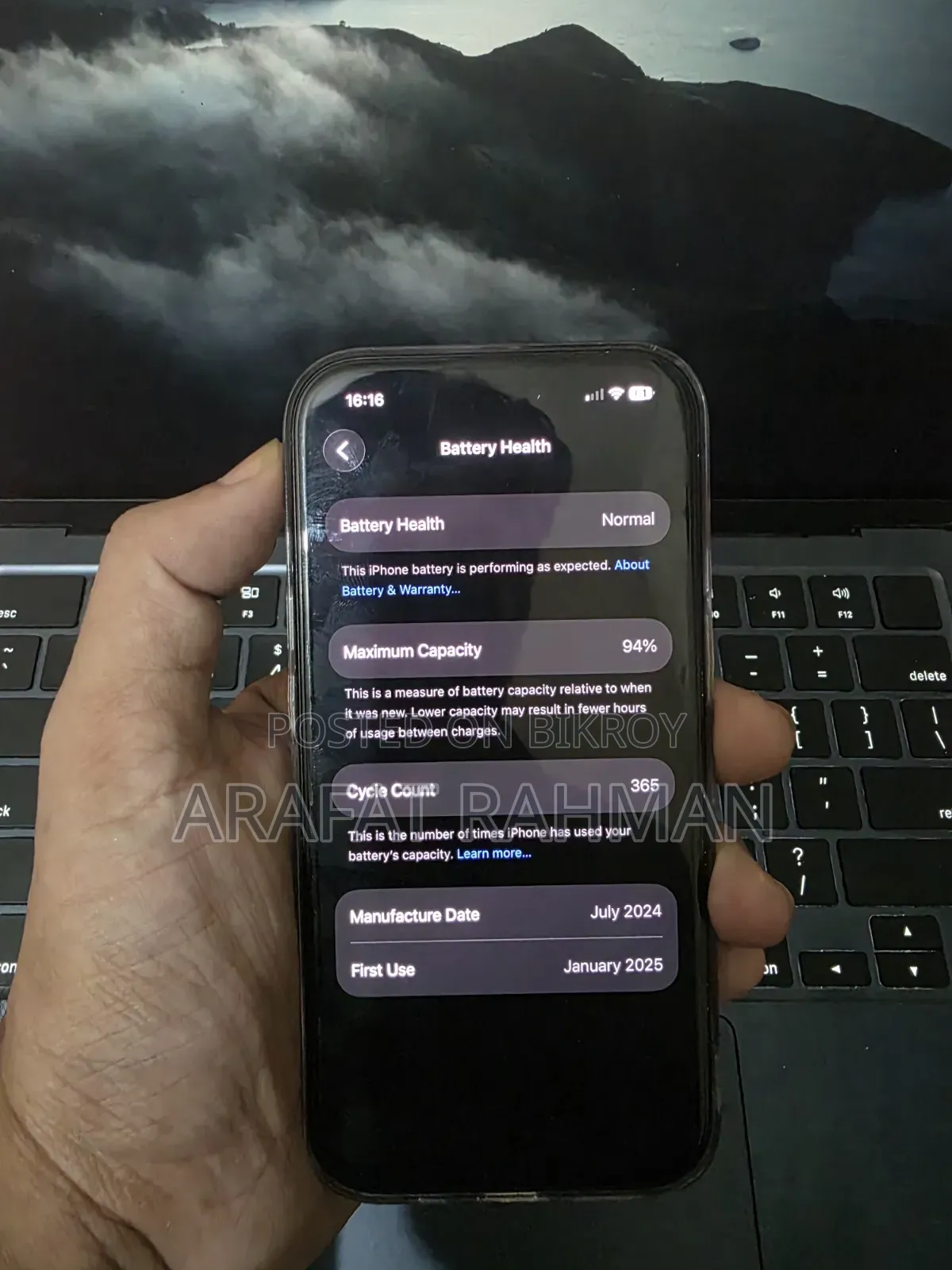 Apple iPhone 15 128 GB Black