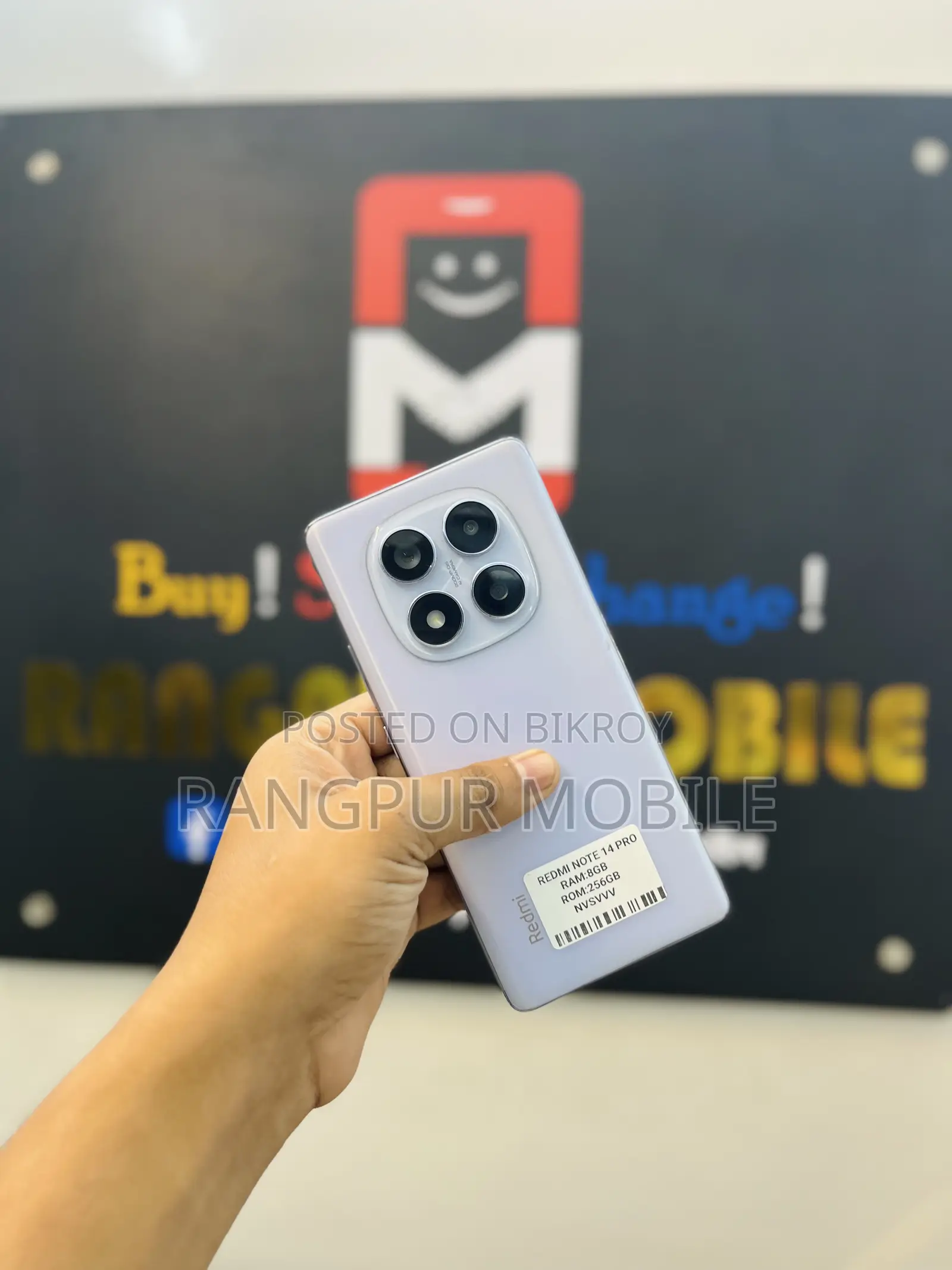 Xiaomi Redmi Note 14 Pro 256 GB Purple