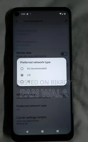 Google Pixel 5a 5G 128 GB Gray