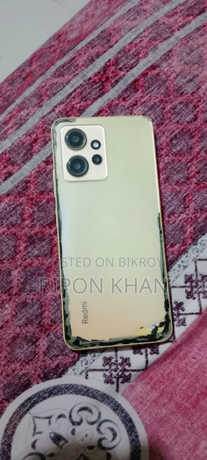 শাওমি রেডমি নোট ১২ ১২৮ জিবি রোজ গোল্ড