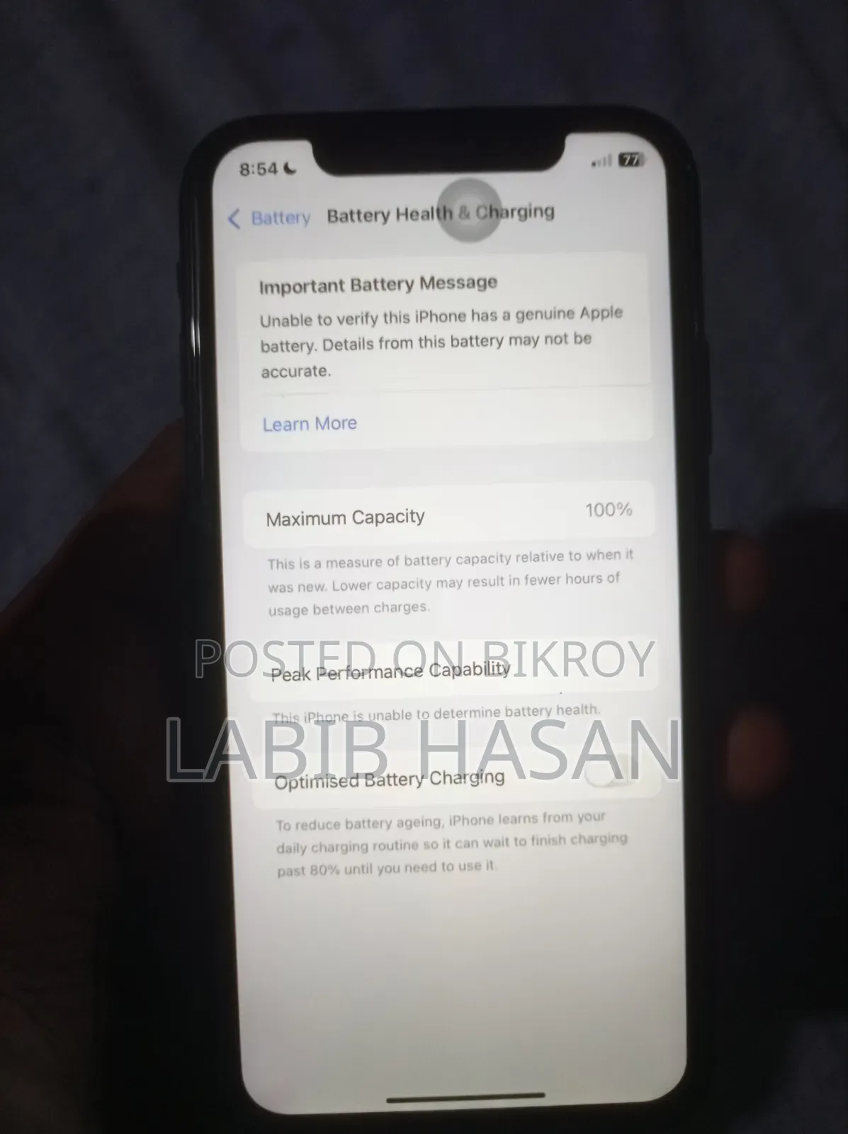 Apple iPhone XR 64 GB Black