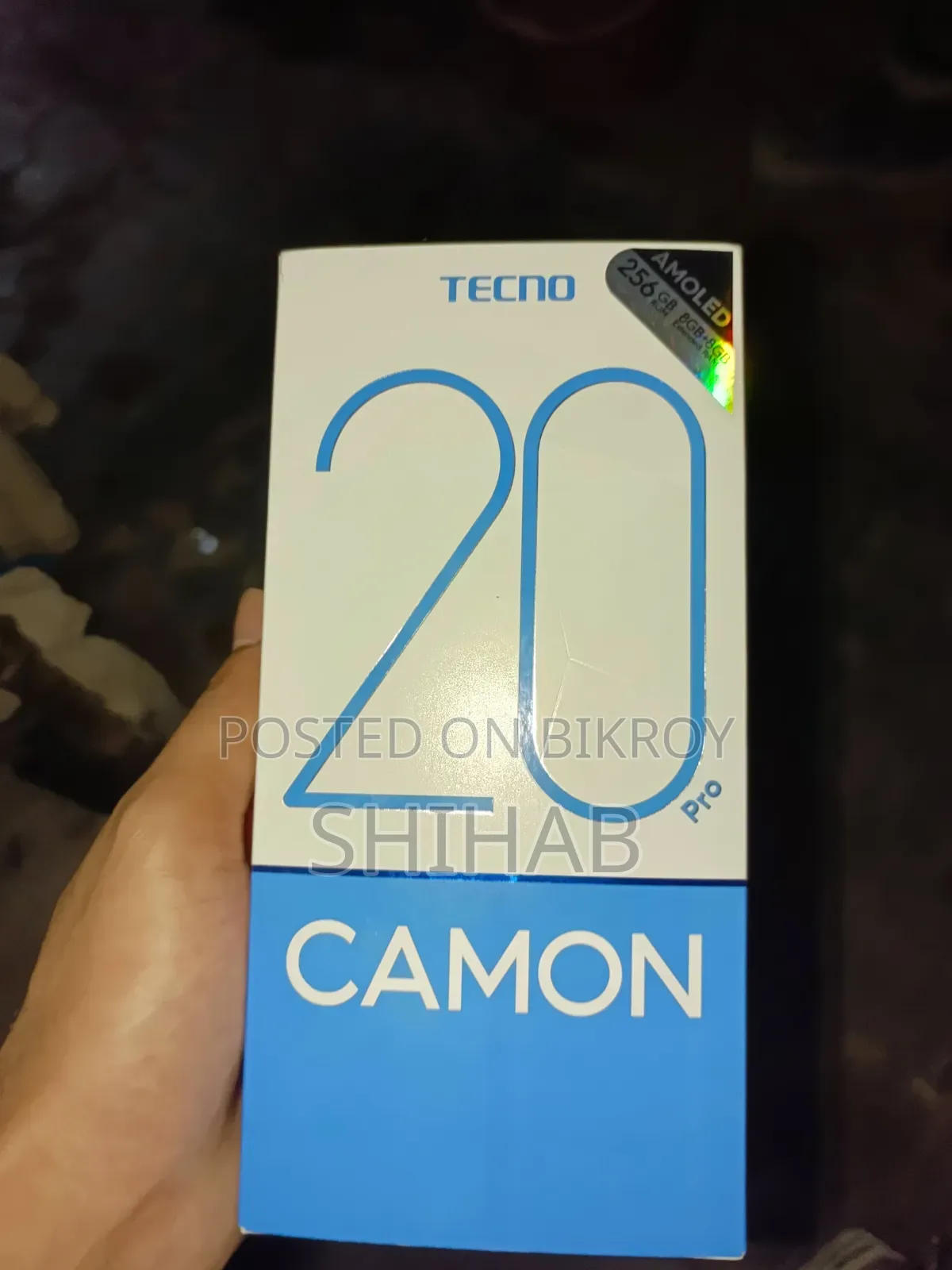 Tecno Camon 20 Pro 256 GB Black