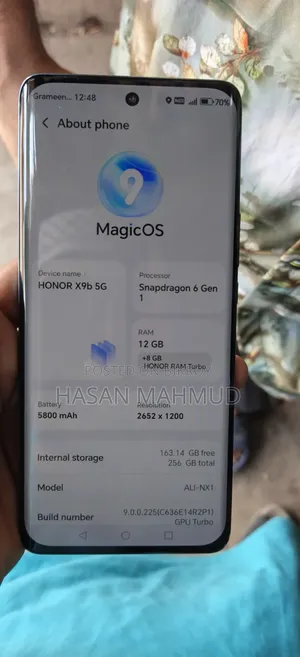 Honor X9b 5G 256 GB Silver