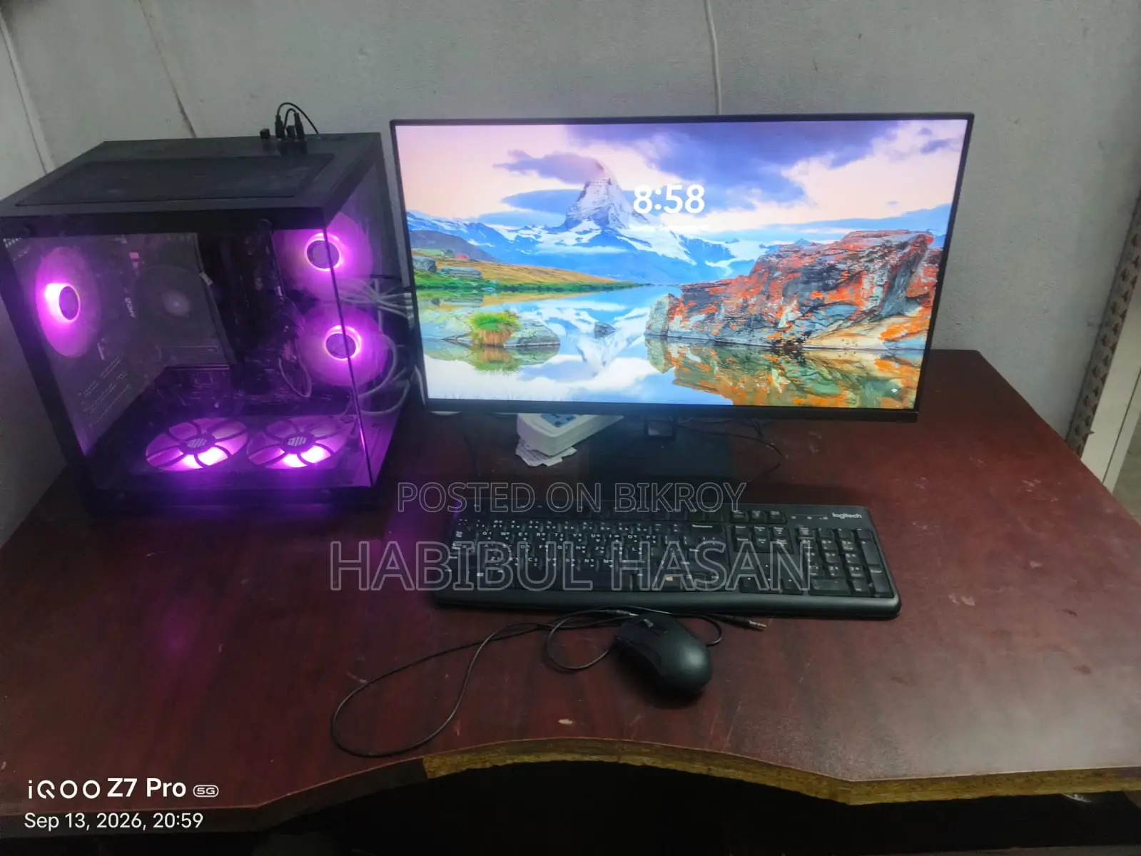 Desktop Computer MSI model 16GB AMD Ryzen 5 SSD 512GB