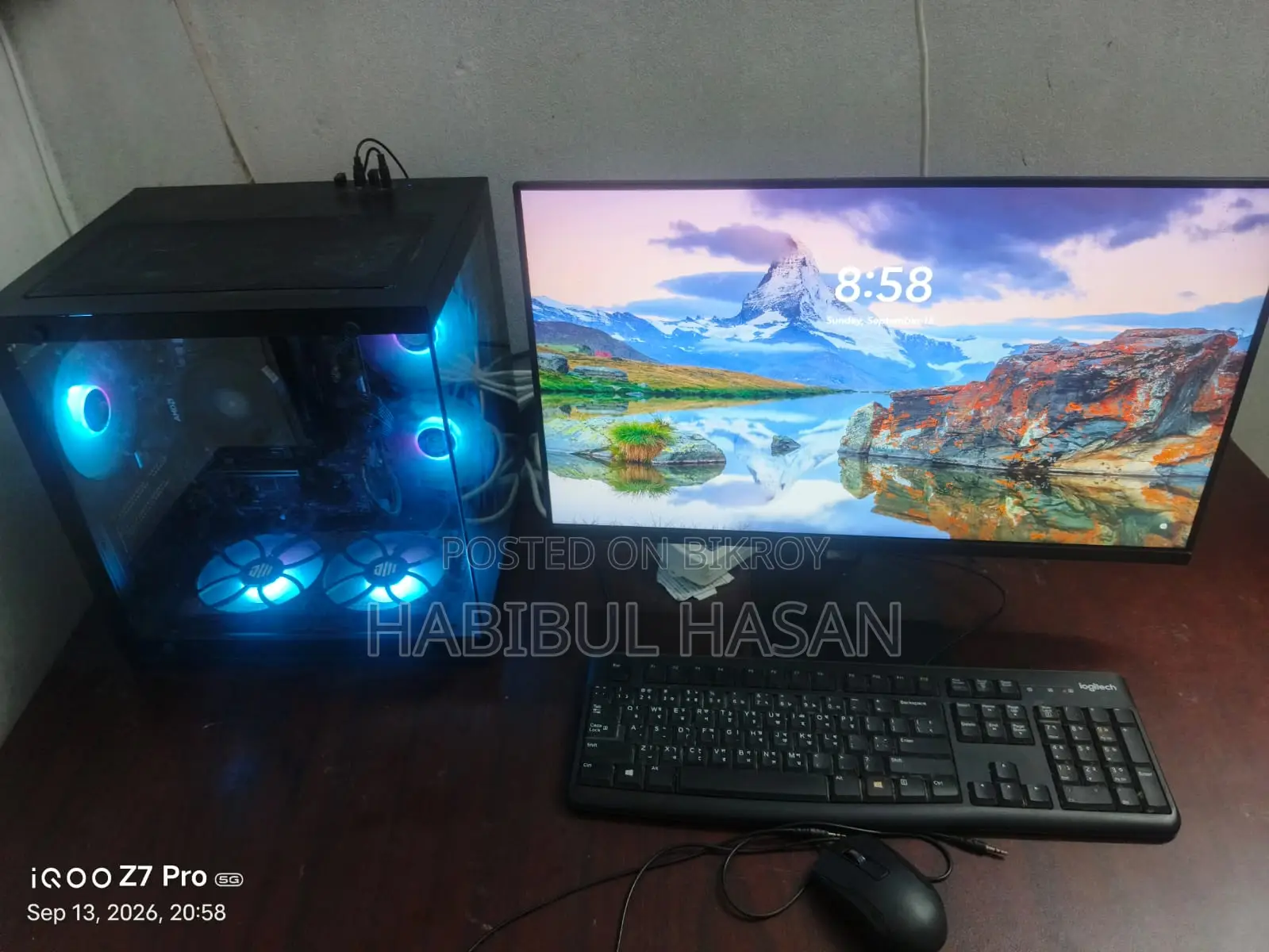 Desktop Computer MSI model 16GB AMD Ryzen 5 SSD 512GB