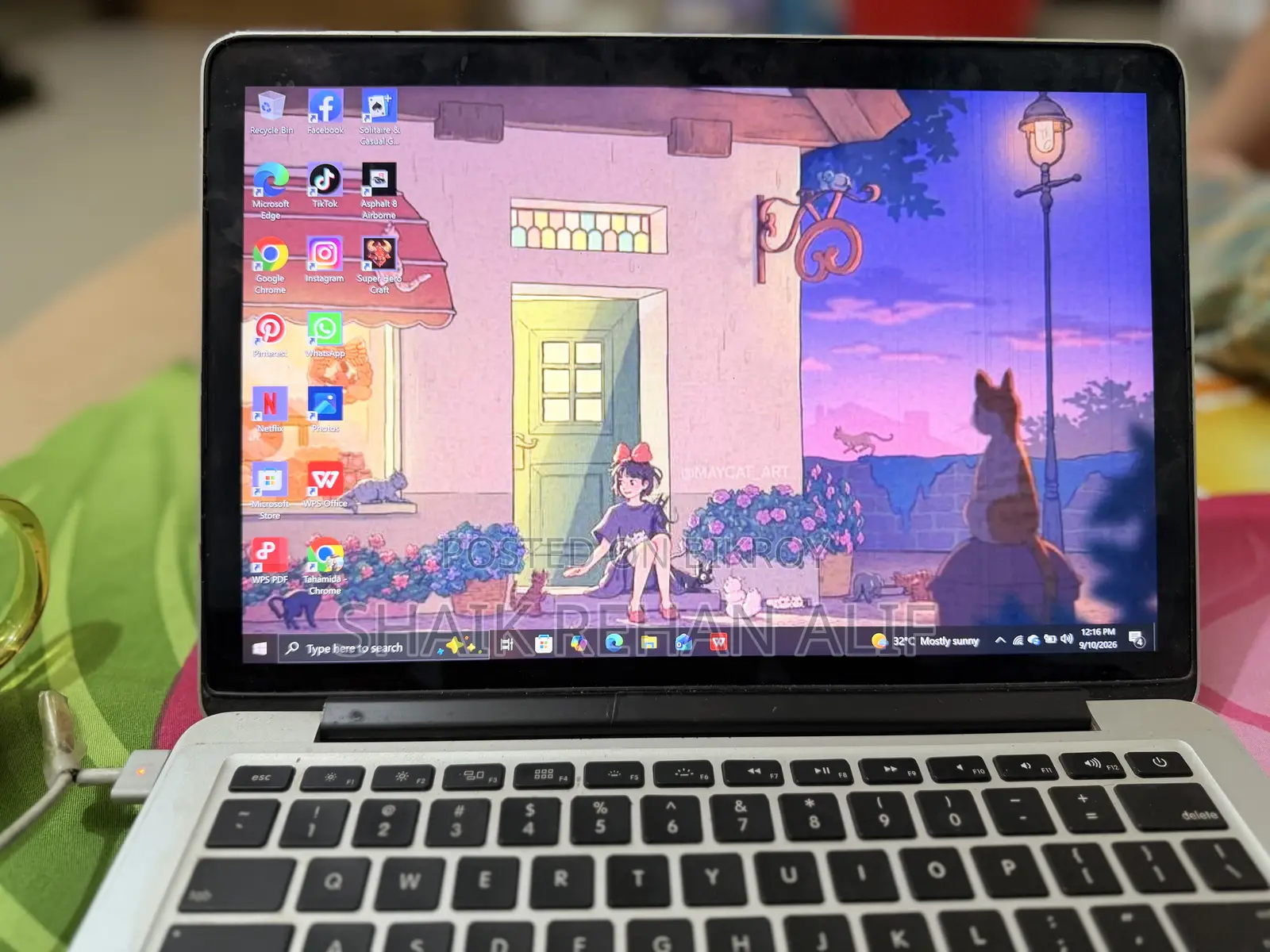 Laptop Apple MacBook Pro 2013 8GB Intel Core i5 SSD 256GB