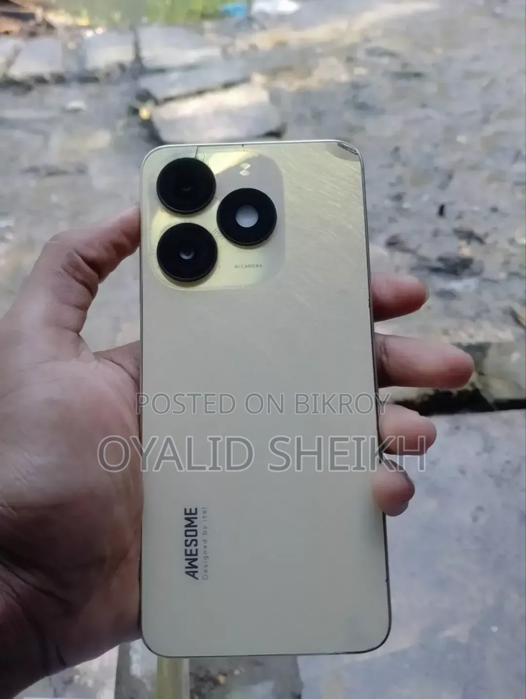 New Itel A50 128 GB Yellow