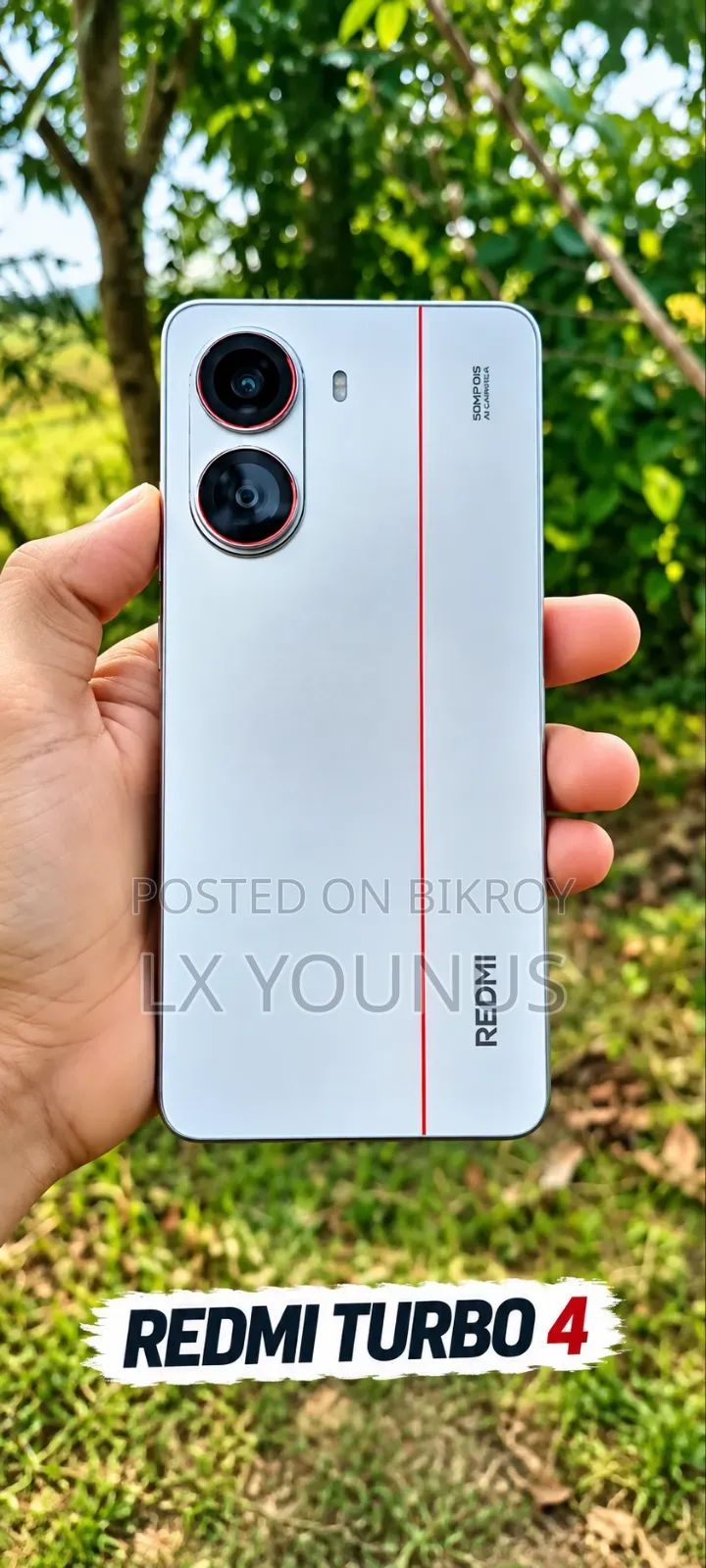 Xiaomi Redmi Turbo 4 256 GB White