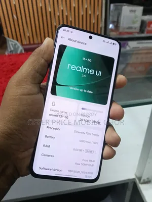রিয়েলমি ১৩ প্রো প্লাস ৫জি ২৫৬ জিবি ব্ল্যাক