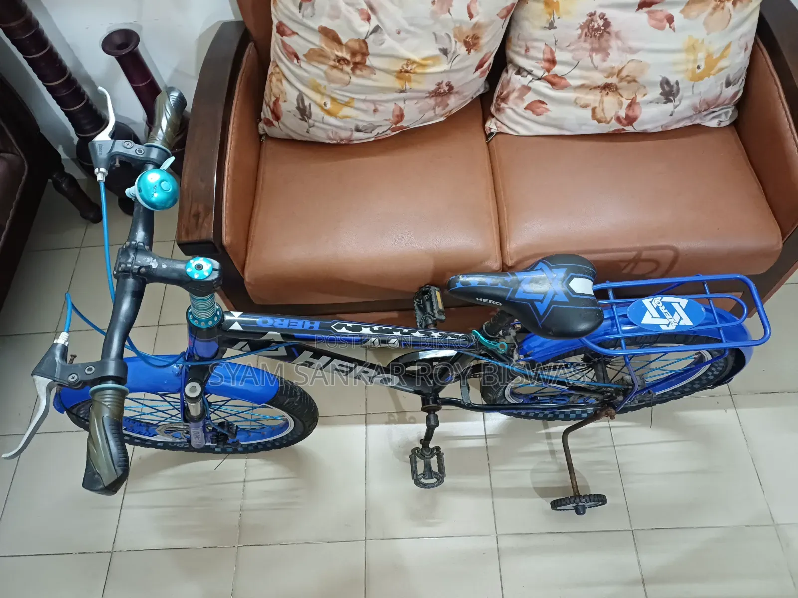 20 Inch Bicycle Hero D/D With Side Wheels (Bicycle for 7-12 years)