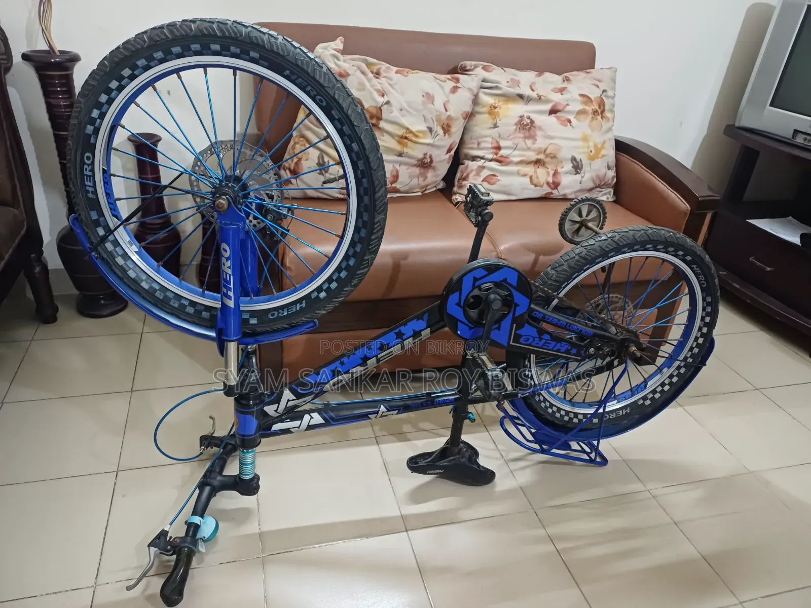 20 Inch Bicycle Hero D/D With Side Wheels (Bicycle for 7-12 years)
