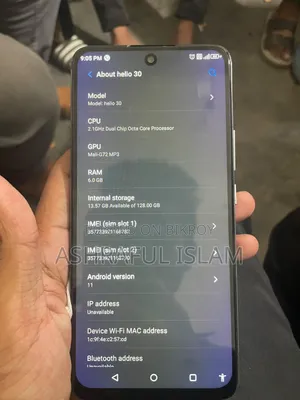 Symphony Helio 30 128 GB Blue