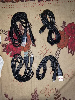 USB Type B/C/iPhone Charging Data Cable