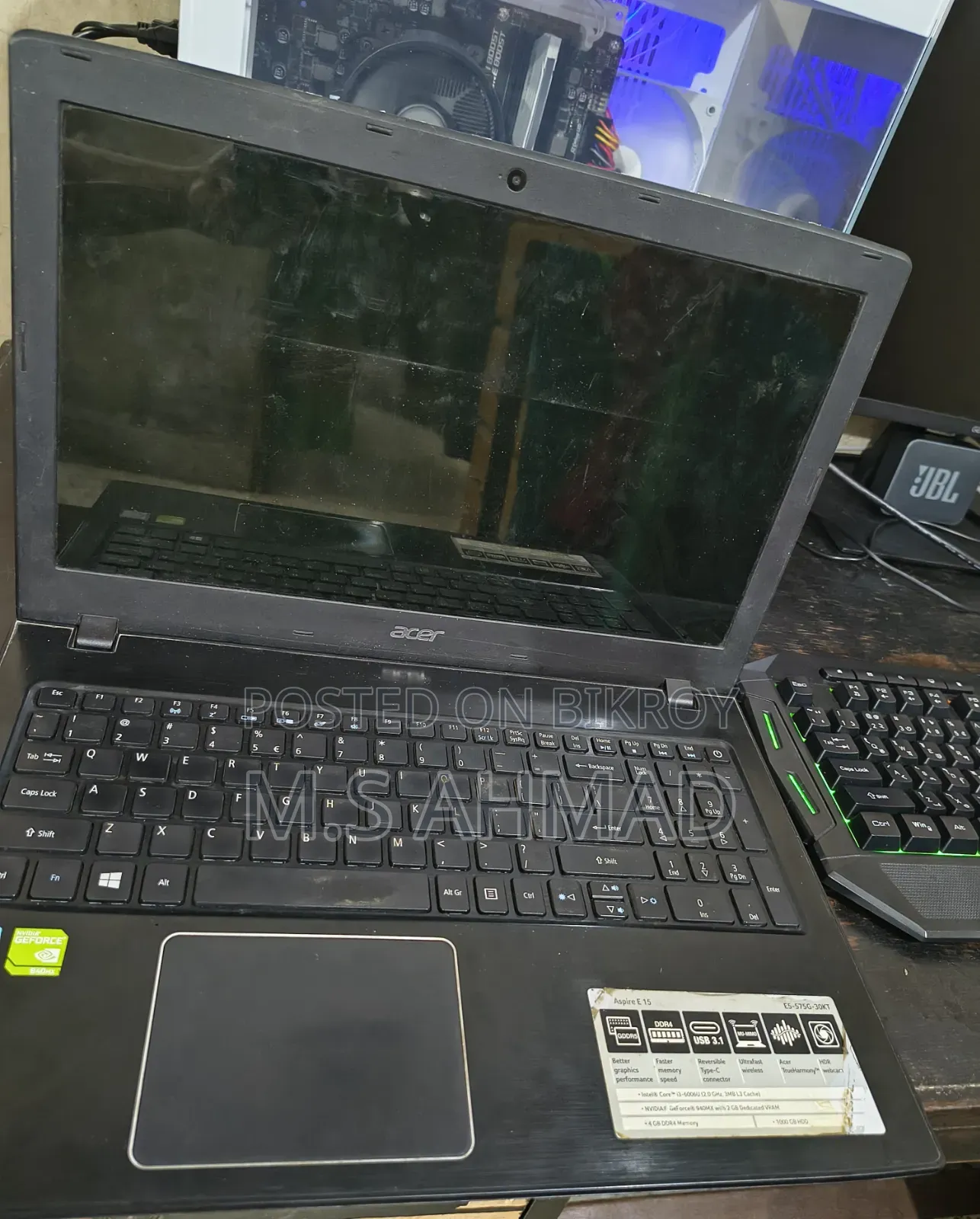 Laptop Acer Aspire 5 4GB Intel Core i3 HDD 1T