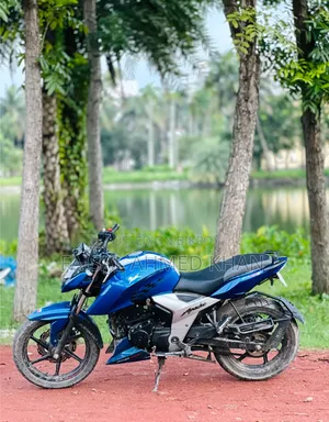 টিভিএস আপাচে আরটিআর ১৬০ ৪ভি ২০২৩ নীল