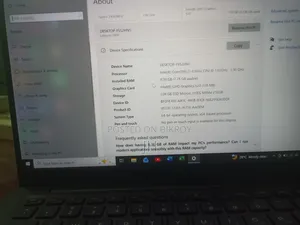 ল্যাপটপ ডেল ল্যাটিটিউড ৭৪০০ ৮জিবি ইন্টেল কোর আই৫ এসএসডি ২৫৬জিবি