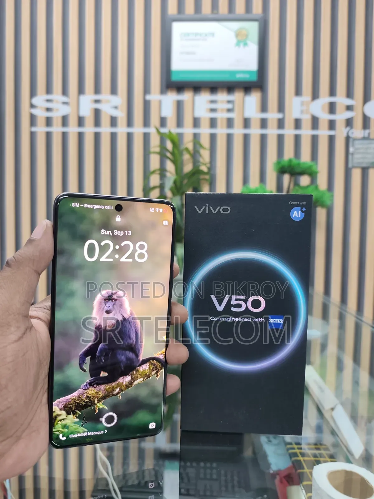 Vivo V50 128 GB Graphite