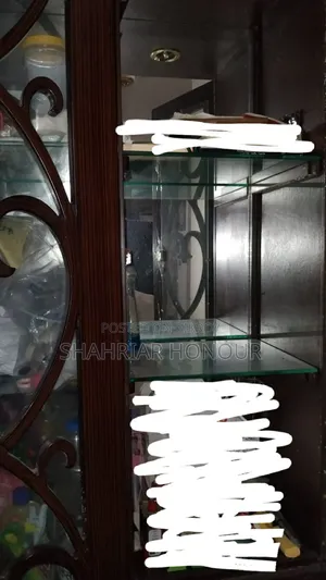 Showcase 4 Door Brown Color