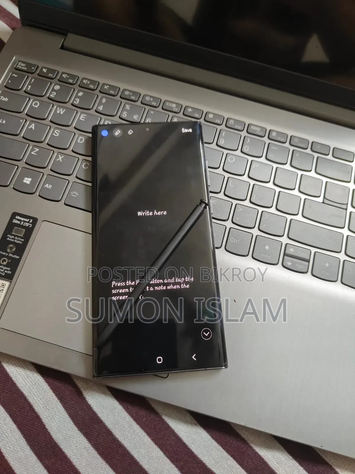Samsung Galaxy S22 Ultra 128 GB Black