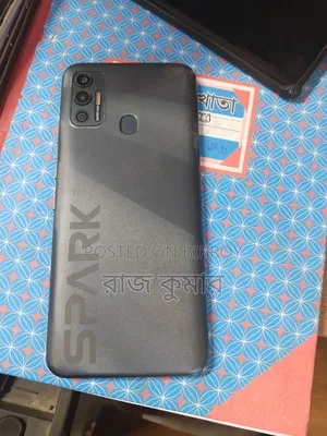 Tecno Spark 7 64 GB Black