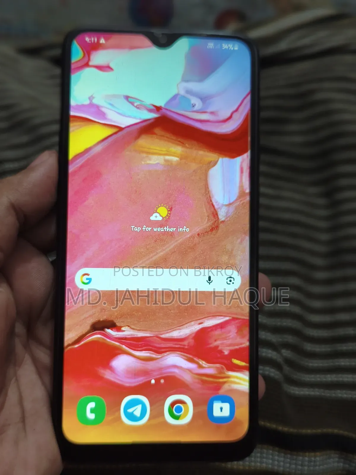 Samsung Galaxy A70 128 GB Black
