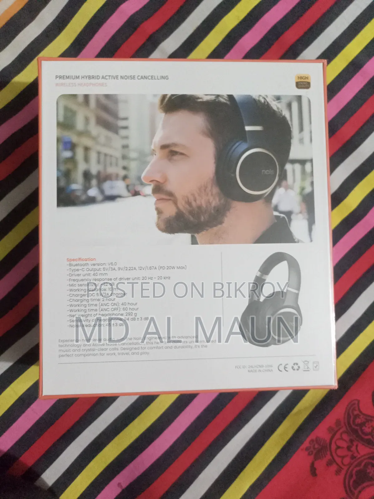 Nois Bluetooth Headphones
