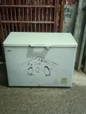 300-liter running Equplus refrigerator for sale.