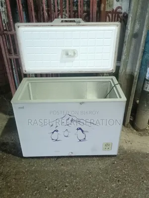 300-liter running Equplus refrigerator for sale.