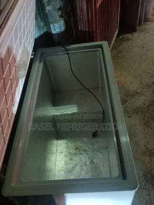 300-liter running Equplus refrigerator for sale.